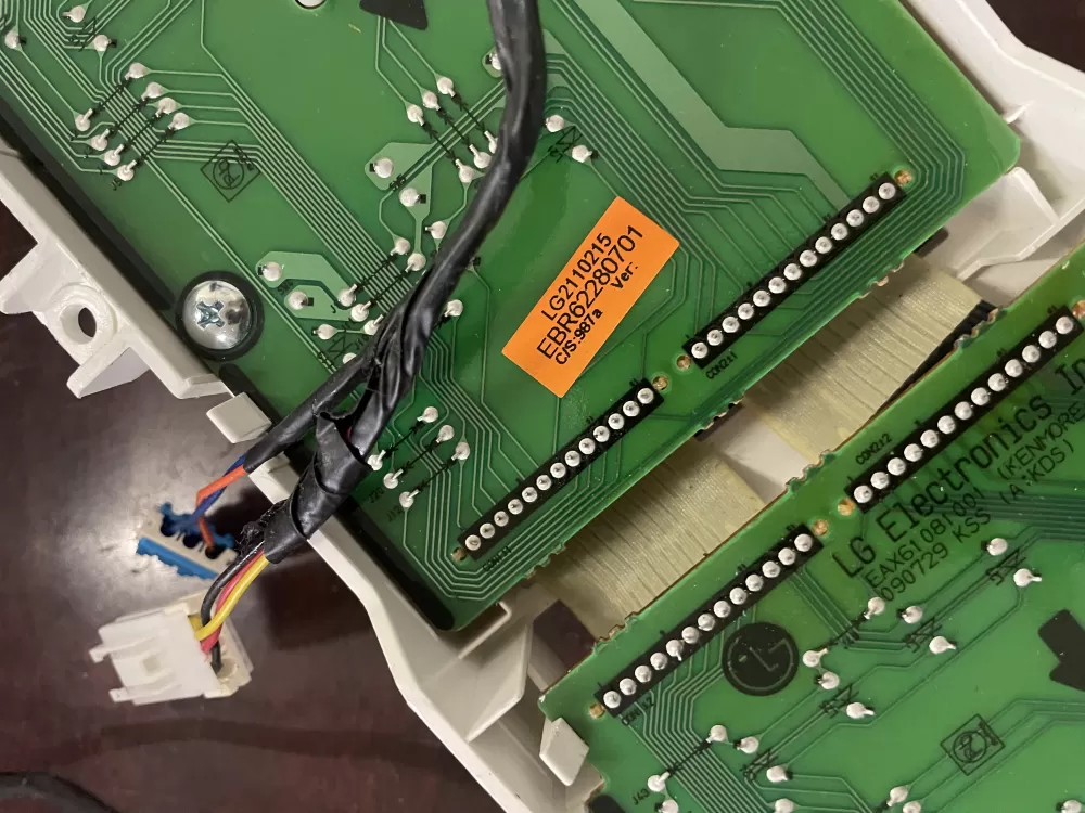 Kenmore LG Whirlpool EBR62280701 Washer Control Board AZ36619 | KMV304