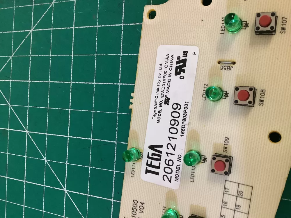 GE 165D7803P001 WD21X10378 Dishwasher Control Board AZ203341 | NR364