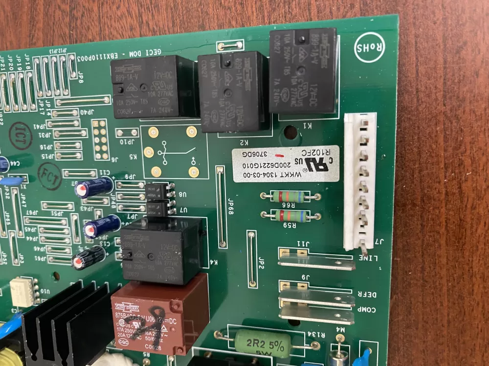 GE 200D6221G010 WR55X10552 Refrigerator Control Board AZ33378 | BK1684