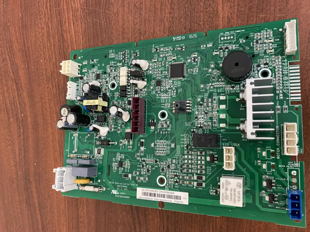 GE 290D2226G004 Washer Control Board