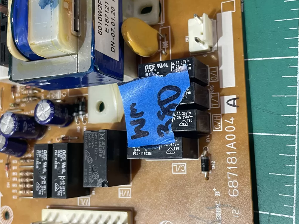 LG 687181A004A P1 6A004 Microwave Control Board 687181a004 AZ192614 | Wm380