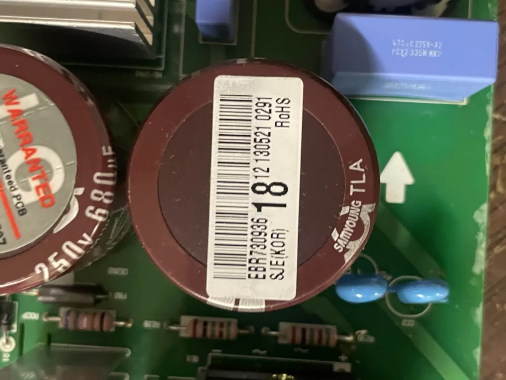 LG EBR73093602 EBR73093607 Refrigerator Control Board AZ44466 | WMV436