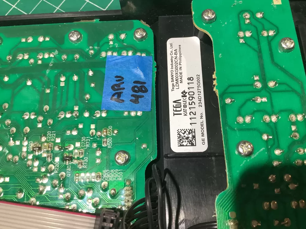 GE 234D1275G002 WE04M10012 Dryer Control Board AZ184864 | ARV481