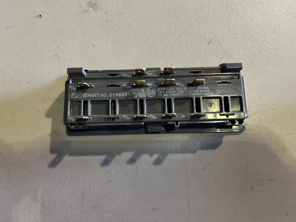 Whirlpool Maytag 2198621 Refrigerator Control Board Dispenser AZ41250 | V409