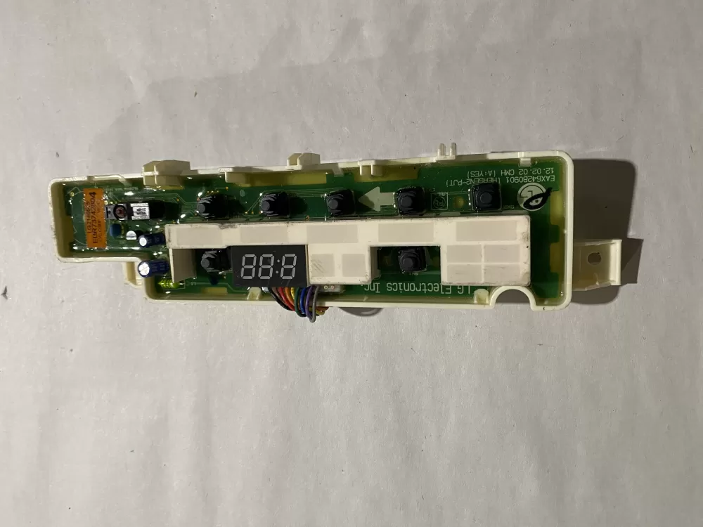 LG EBR73742804 Dishwasher Display Control Board