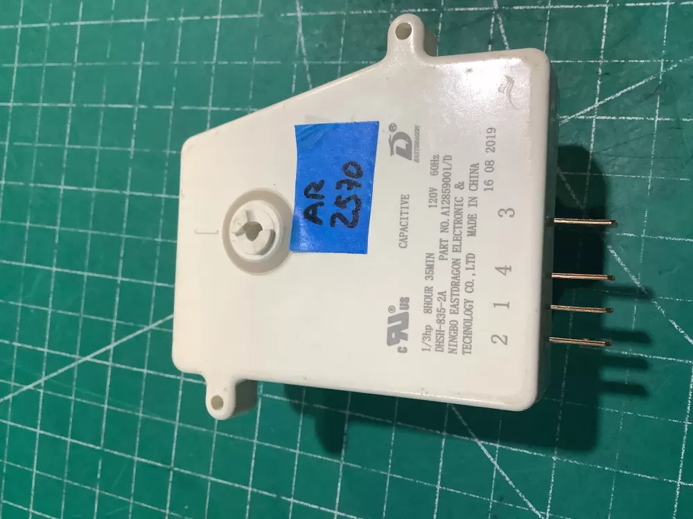 Frigidaire a12859001 Refrigerator Defrost Timer AZ229864 | AR2570