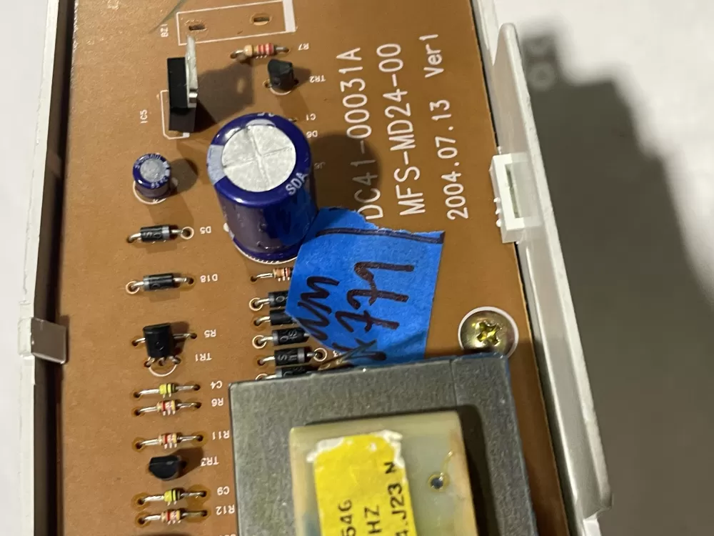 Maytag DC41-00031A MD24-02LF Washer UI Control Board AZ156098 | Wmv779