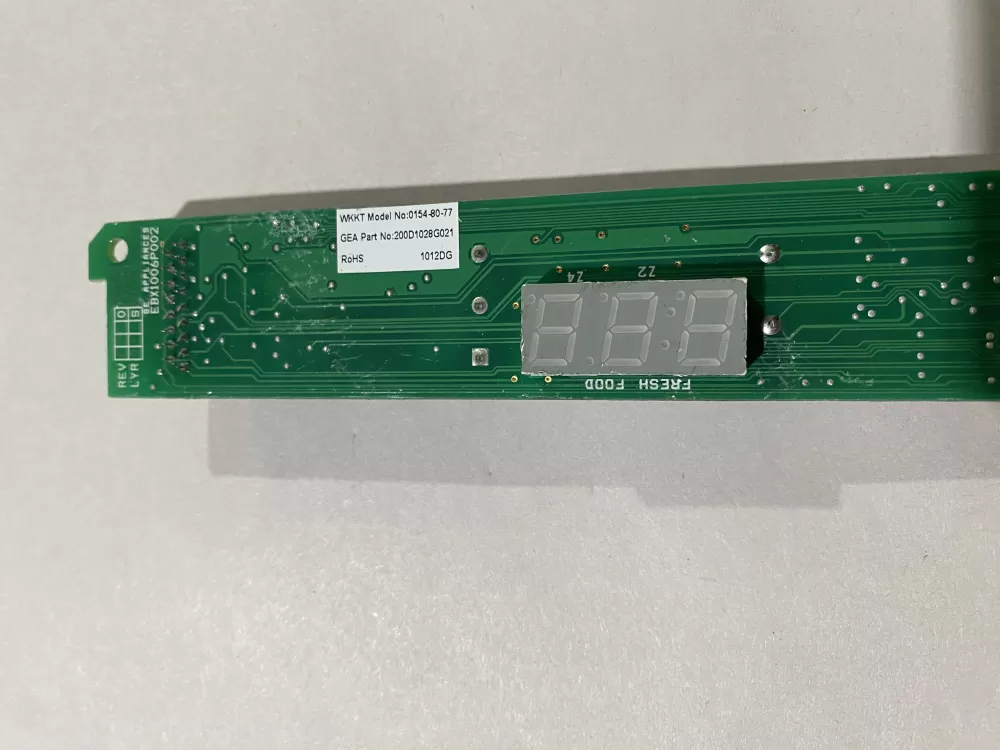 GE 200D1028G021 WR55X11164 Refrigerator Board AZ141344 | BK1684