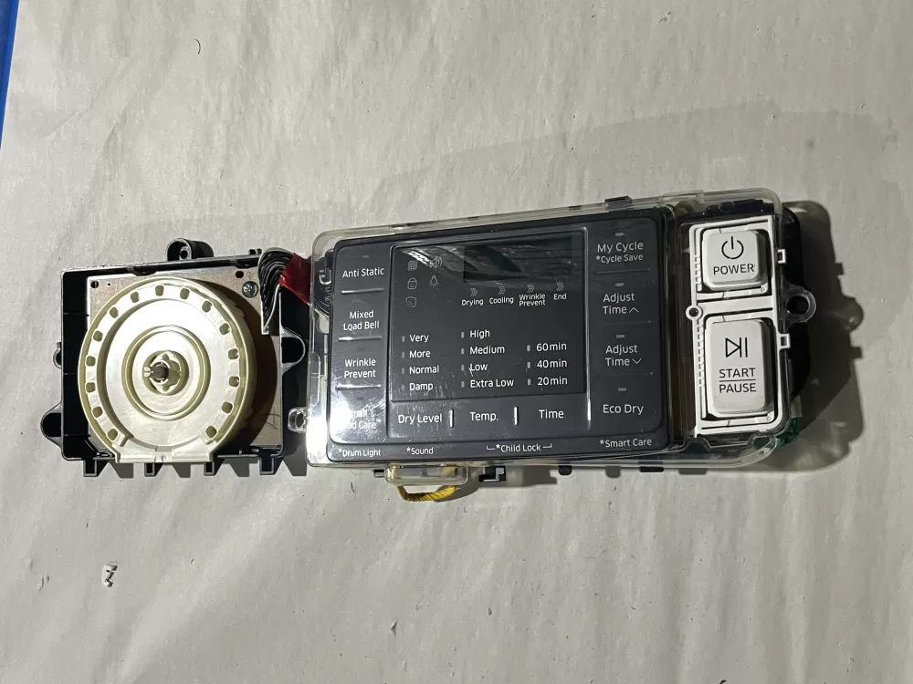 Samsung DC92-01607S  DC94-06668A  AP6334094  PS12582477  EAP12582477  PD00059936 Dryer UI Control Board