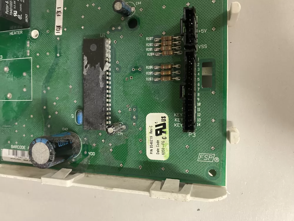 Whirlpool Kenmore WP8546219 3980062 A Dryer Control Board AZ226381 | BK1923