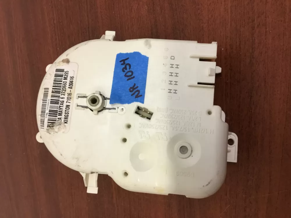 Maytag 6 3720660 Dryer Timer 6 3720660 AZ29732 | NR1034