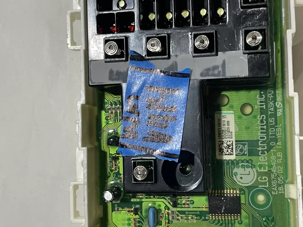 LG Eax67548408 Eax67548502 Washer Control Board Display AZ141469 | Wmv414
