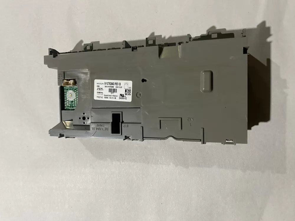 Whirlpool  Kenmore W10746418 W10782663 W10791027 W10833927 W10833930 W10851343 W10854221 PS11737961 W10746418 A Dishwasher Control Board