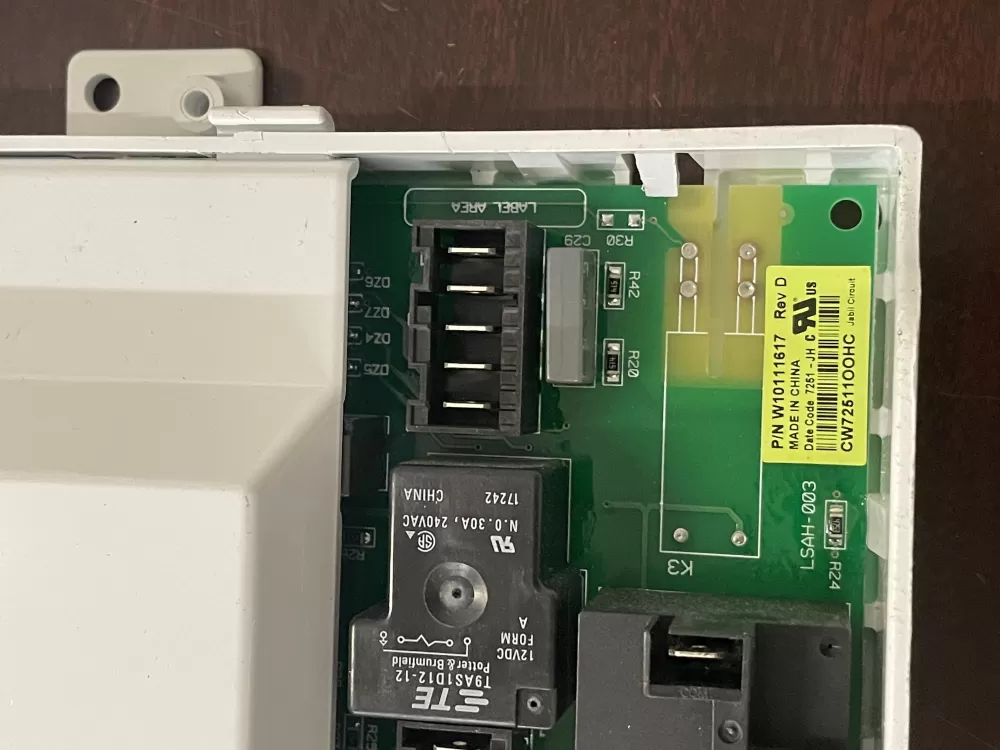 Whirlpool Dryer Control Board WPW10111617 AZ35183 | KM323