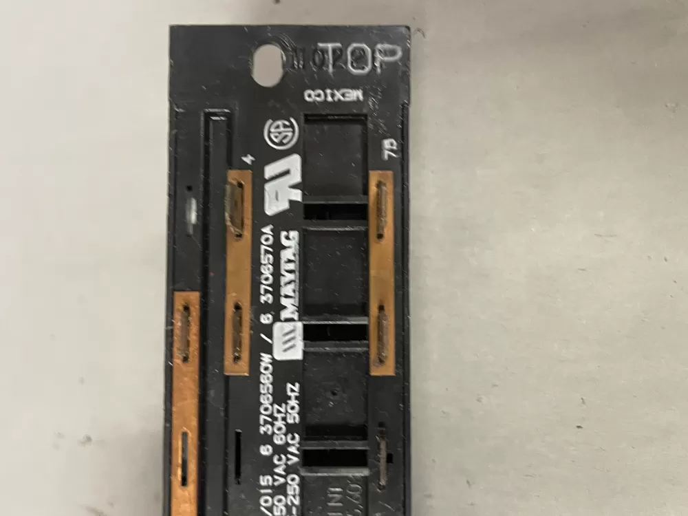 Maytag 6 3706570A Selector Switch AZ218212 | Wm1452