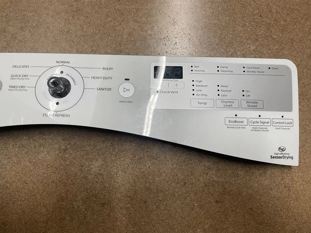 Whirlpool W10891931 W10895888 Dryer Panel W10391519 Control AZ2941 | KMV145