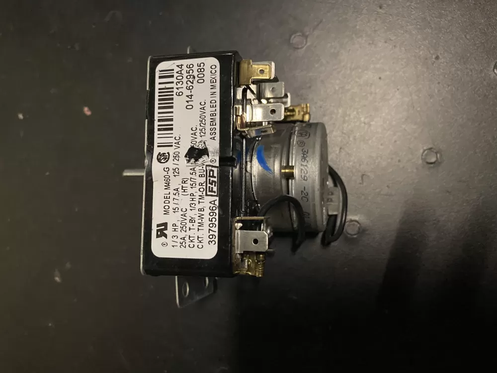 Whirlpool WP3979596  AP6009054  3979596  PS11742196 Dryer Timer