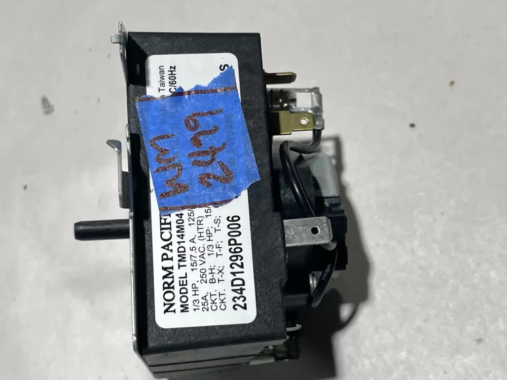 GE TMD14M04 234D1296P006 Dryer Timer AZ153403 | Wm2499