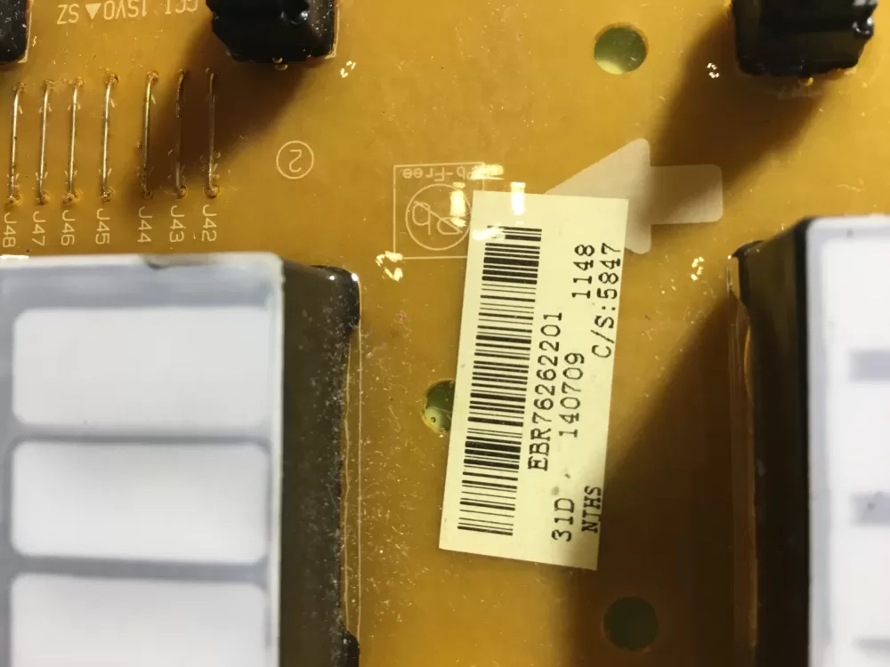 LG EBR76262201 EBR75446006 Washer Control Board AZ42677 | NR1745