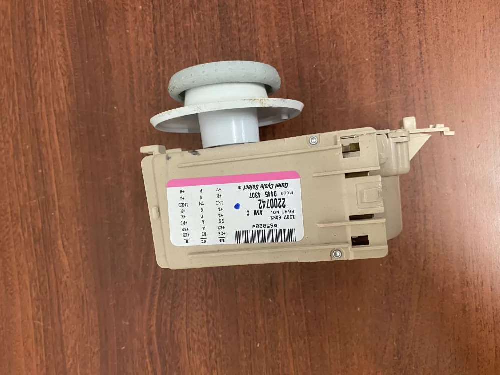 Maytag 2200742 Washer Timer Control AZ52920 | BK1850
