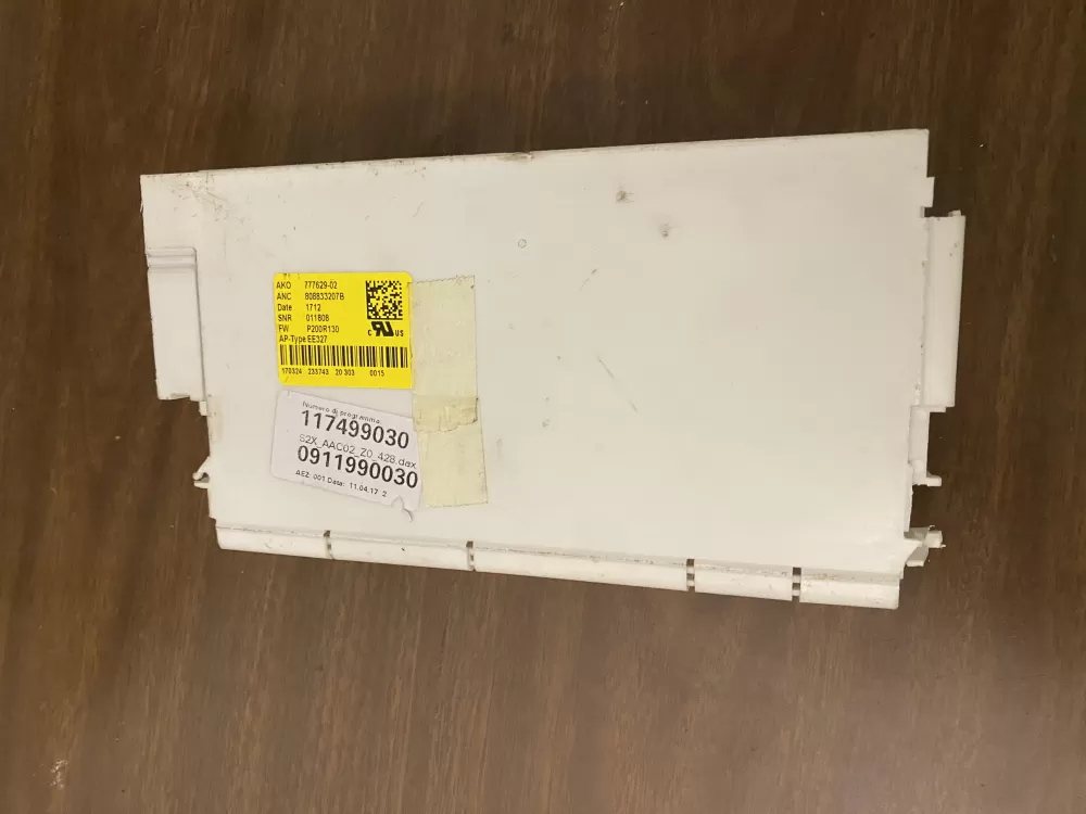 Electrolux 777629-02 Control Assembly AZ98717 | BK1042