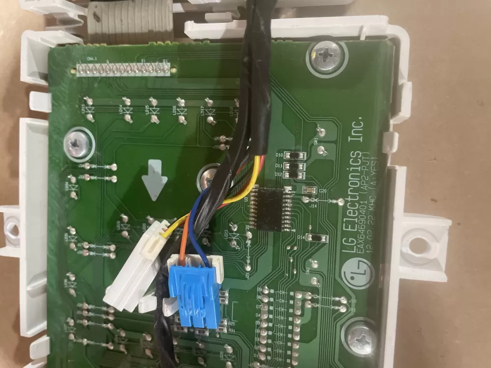 Kenmore Washer User Interface Board EBR75092908 EBR75092902 AZ63857 | KMV574