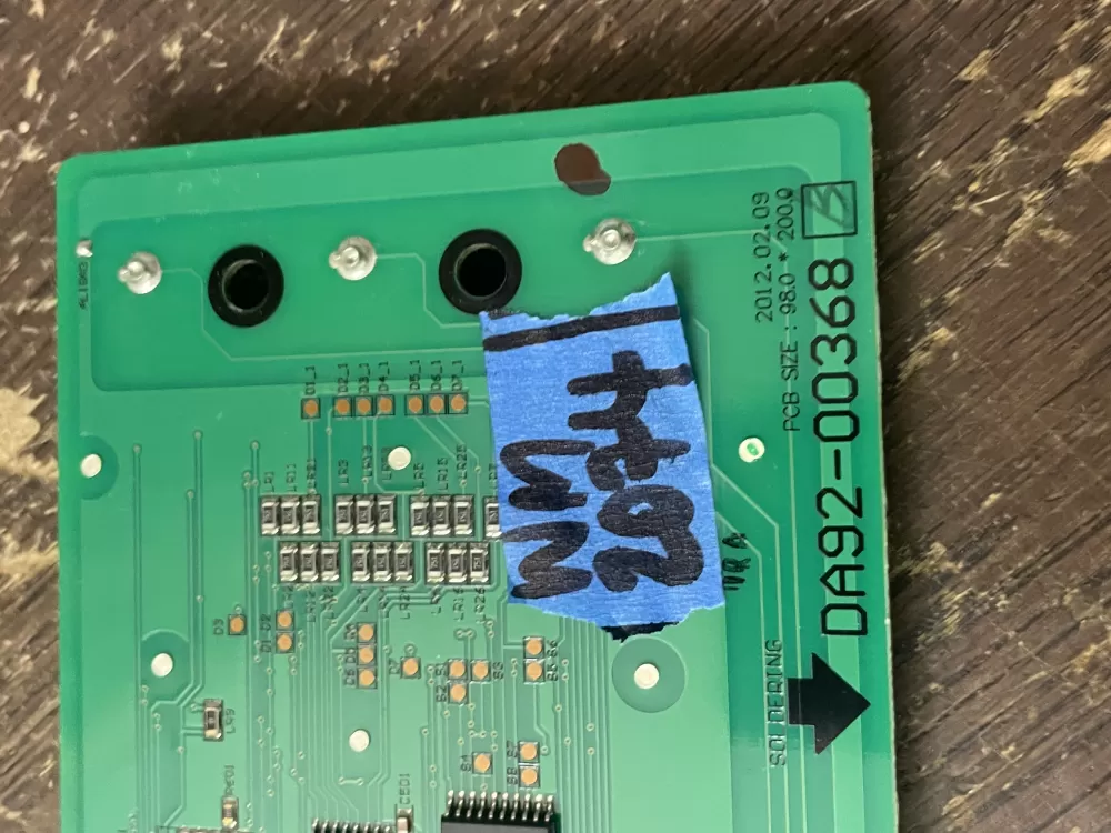 Samsung DA92-00368B Refrigerator Dispenser UI Control Board AZ58344 | Wm2074