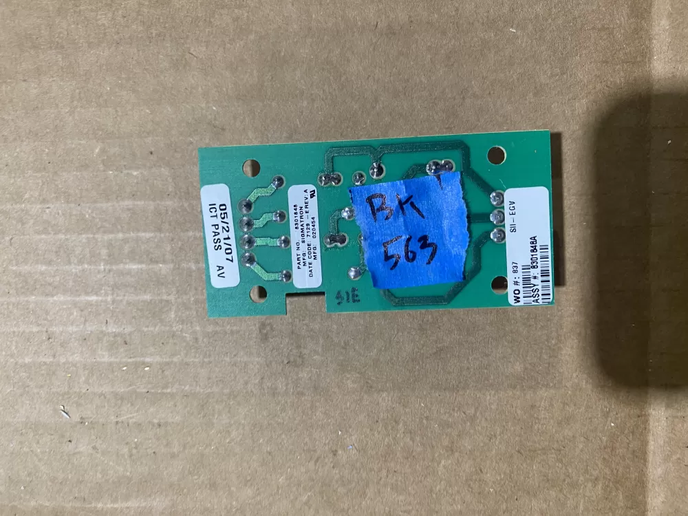 Maytag KitchenAid WP8301848 AP6012630 Range Oven Control Board AZ78215 | BK563