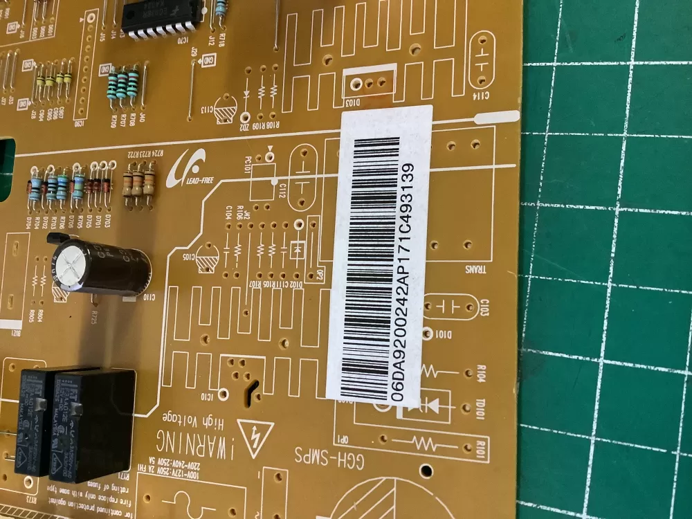 Samsung DA41-00524A DA41-00526A Refrigerator Control Board AZ193873 | NR598