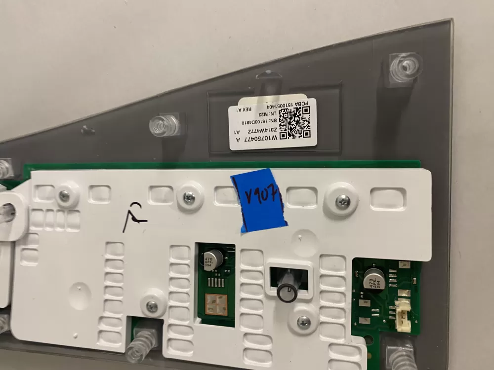 Whirlpool W10750477 Washer Control Board Interface Panel AZ204535 | BKV907