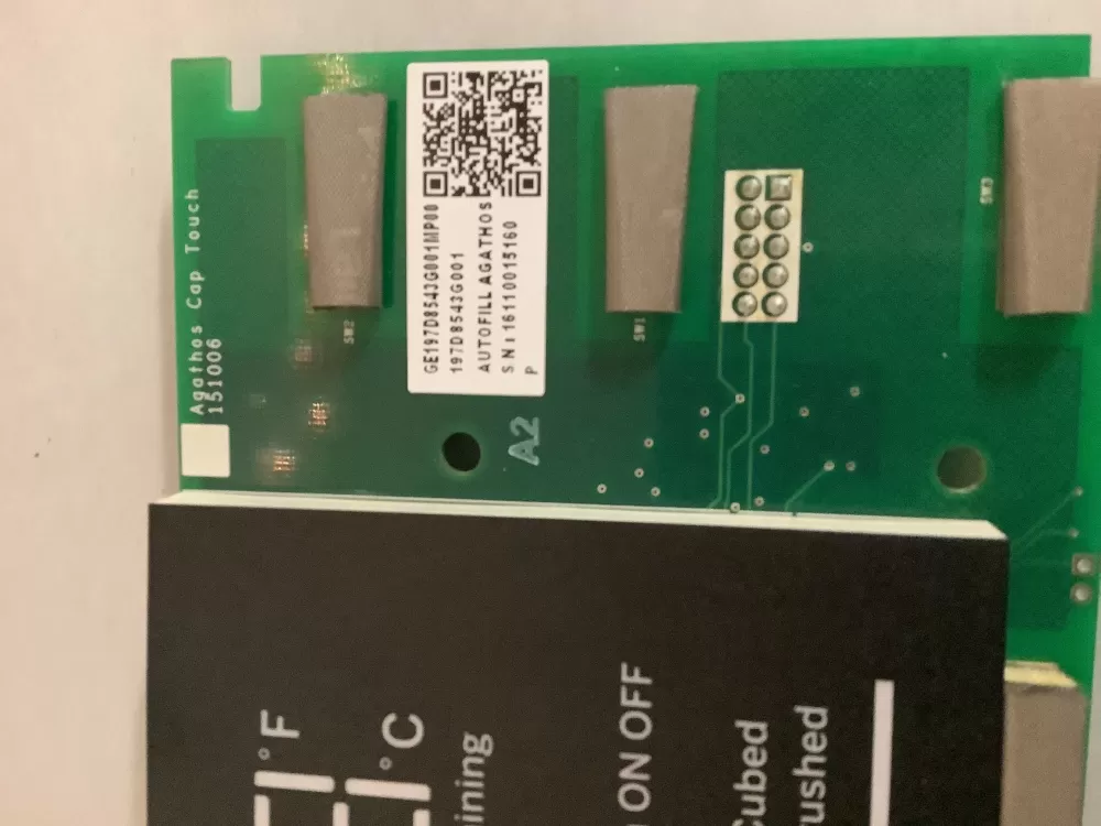 GE Wr55x41026 Wr55x26306 Refrigerator Control Board Dispenser  AZ199598 | ZC2779