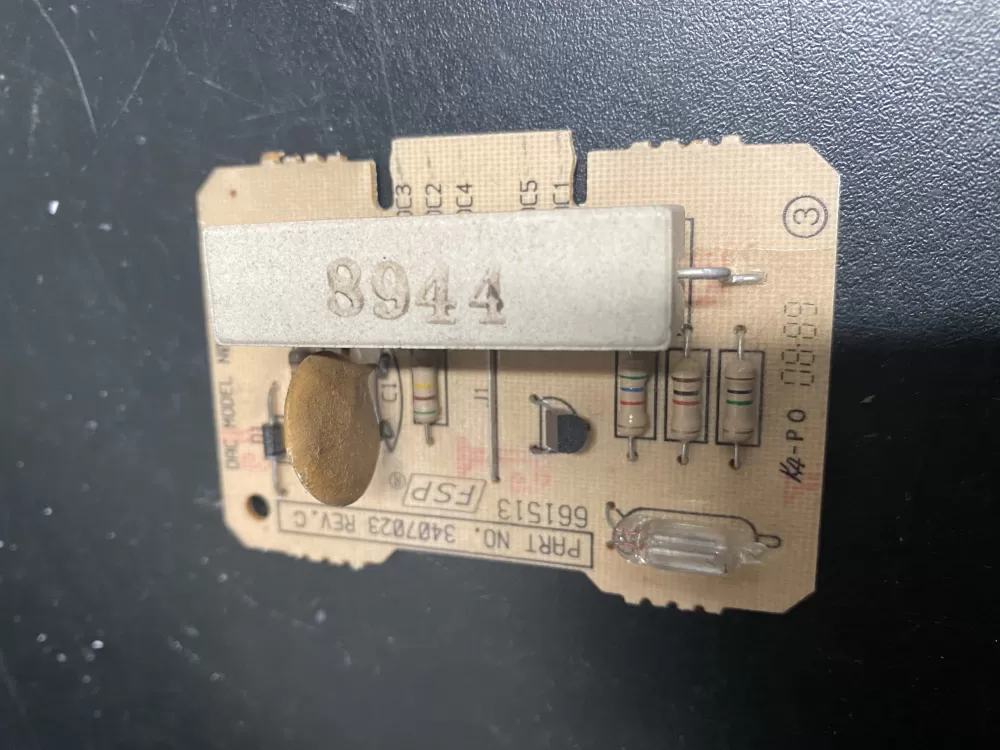 Whirlpool  KitchenAid  Kenmore 3407023 661513 N00150001 Dryer Control Board