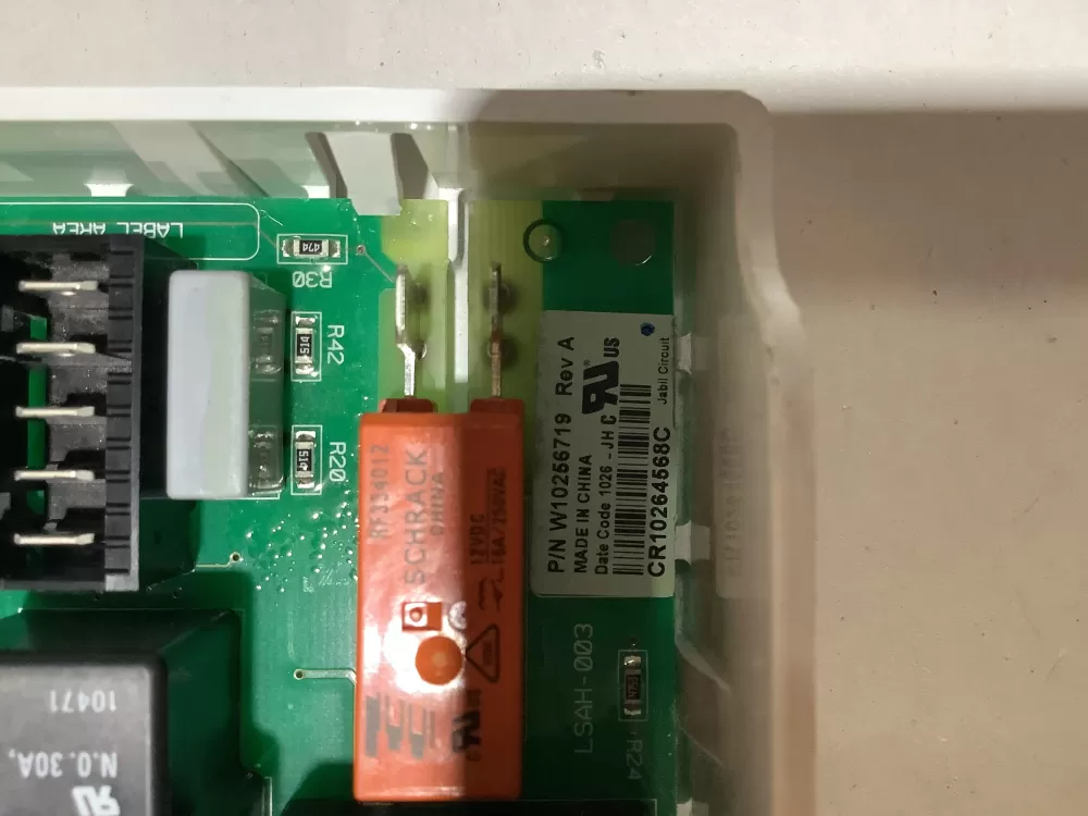 Whirlpool W10256719 WPW10256719 Dryer Control Board AZ147946 | ZC2482