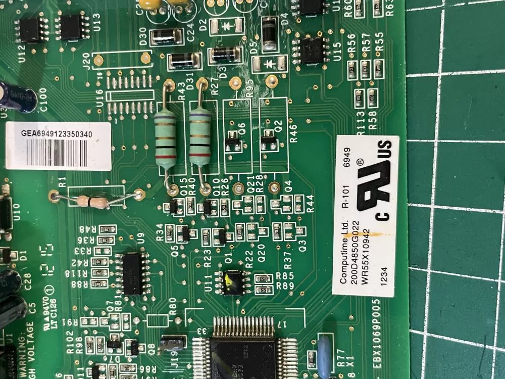 GE 200D6221G028 EBX1110P002 Refrigerator Control Board AZ200741 | Wm2802