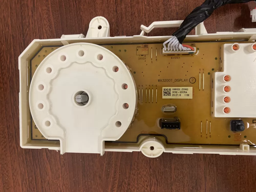 Samsung DC92 02635A Washer Control Board AZ48981 | BKV449