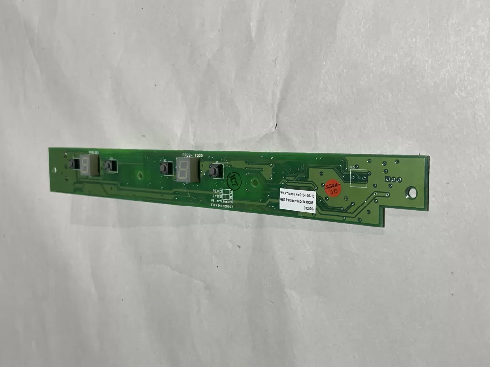 GE 197D4143G008 Wr55x10831 Refrigerator Control Board AZ141526 | Wm2211