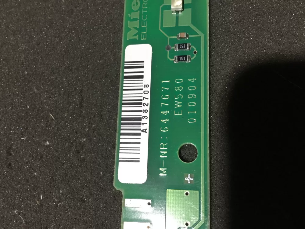 Miele EW58010904 6447671 EW580 User Interface Control Board AZ86179 | NR1545