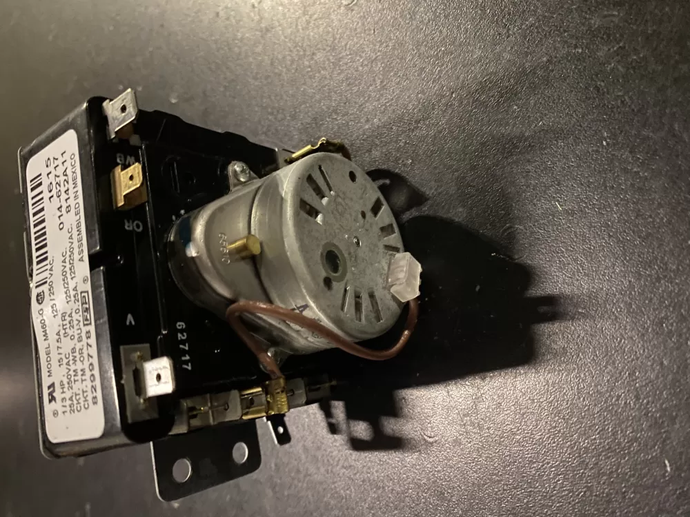 Whirlpool  Kenmore  Inglis  Estate  Amana WP8299778  AP6012586  8299778  909729  PS11745796 Washer Timer