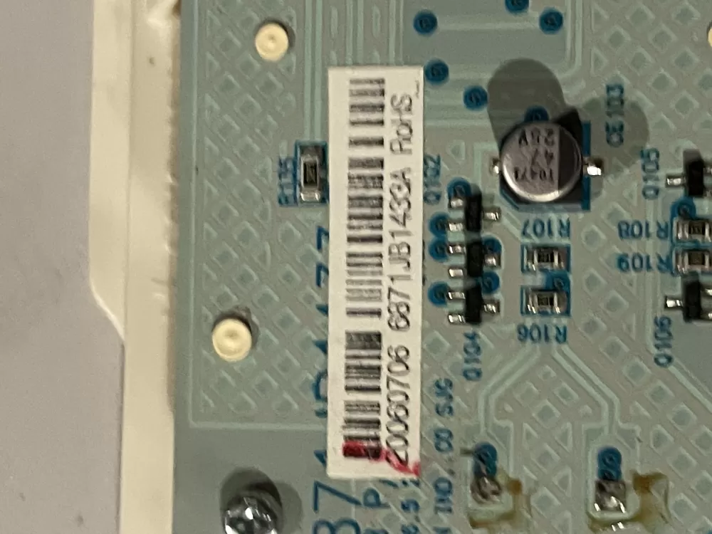 LG 6871JB1433A Refrigerator Control Board Dispenser AZ31235 | Wm233