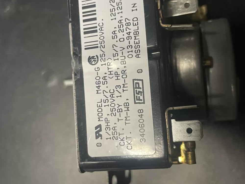 Whirlpool Kenmore 3406701 3976580 WP3976580 Dryer WP Timer AZ10942 | 1311