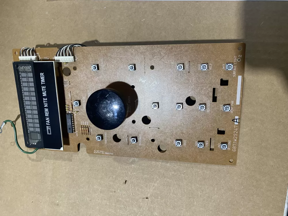 GE 6871W2S247A 6870W2A247A Microwave Control Board AZ91999 | BK1704