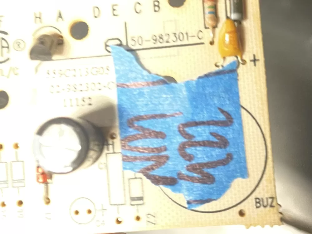 GE 559C213G05 50-982301- 50-982301- Dryer Control Board AZ23224 | wm922