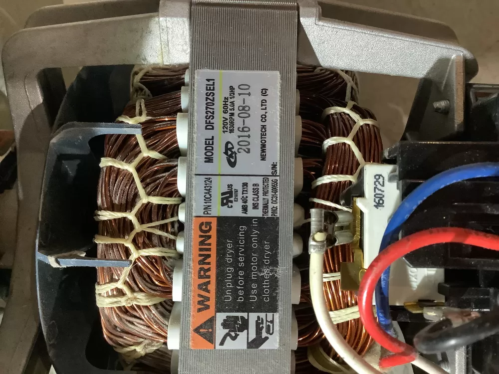 Samsung  Kenmore 10CA43124 Dryer Motor