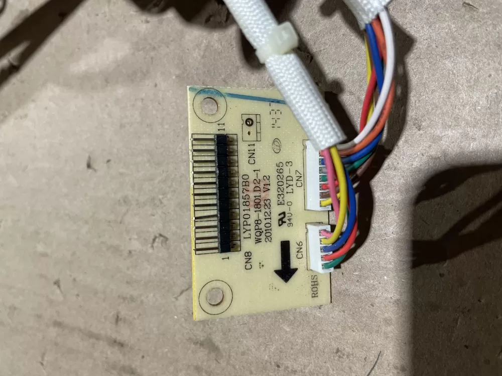 Frigidaire LYP01857B0 Dishwasher Control Board AZ72438 | KM1369
