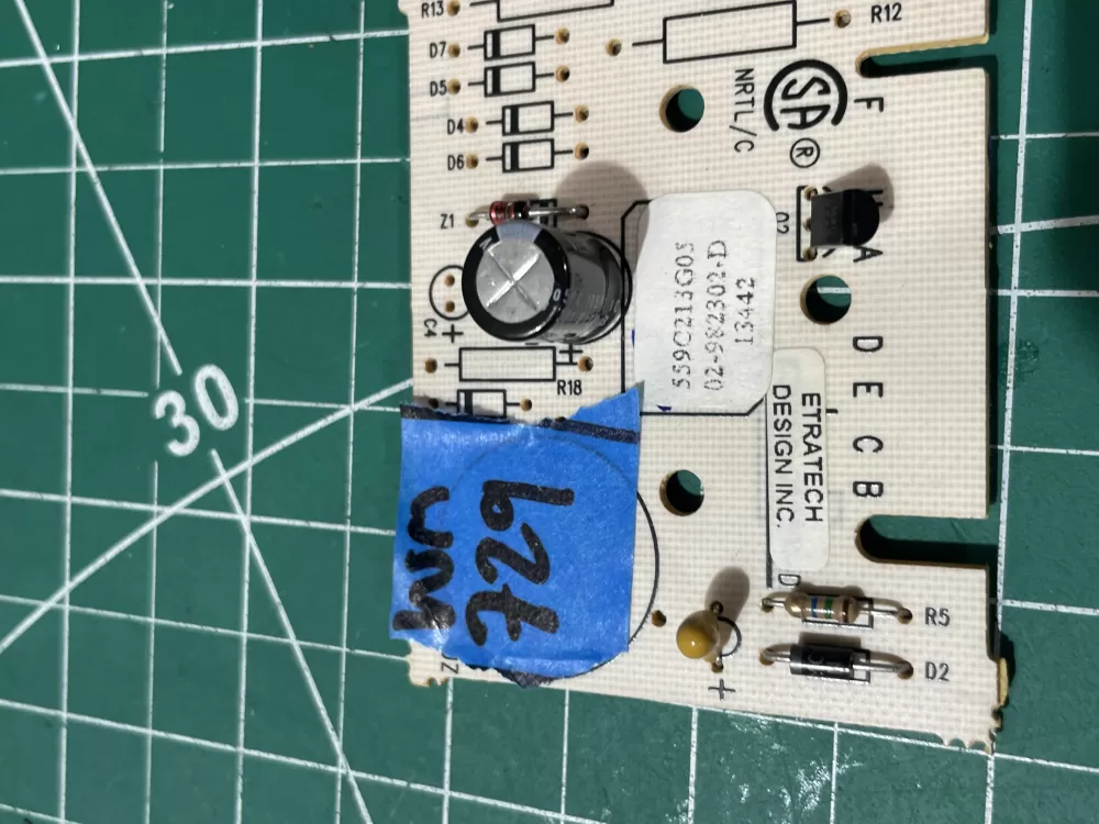 GE 559C213G05 50-982301-D 50-982301-E Dryer Control Board AZ189748 | Wm729