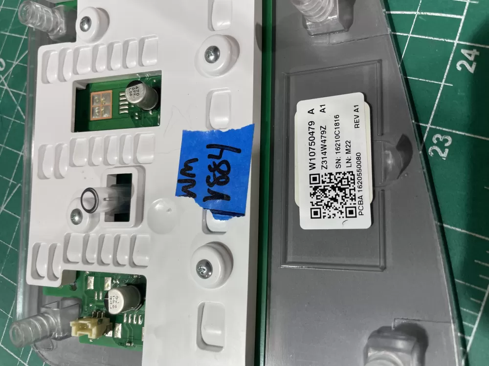 Whirlpool W10750479 Washer Control Board User Interface AZ193484 | Wmv884