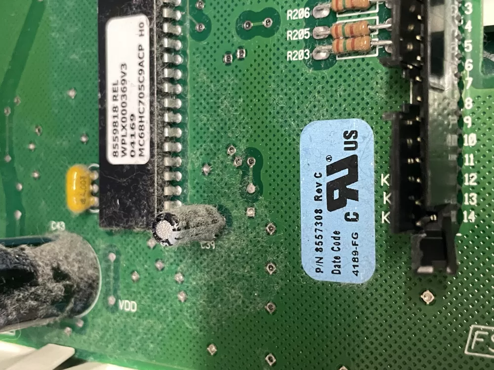 Whirlpool Kenmore WP8546219 3980062 A Dryer Control Board AZ211092 | Wm1611