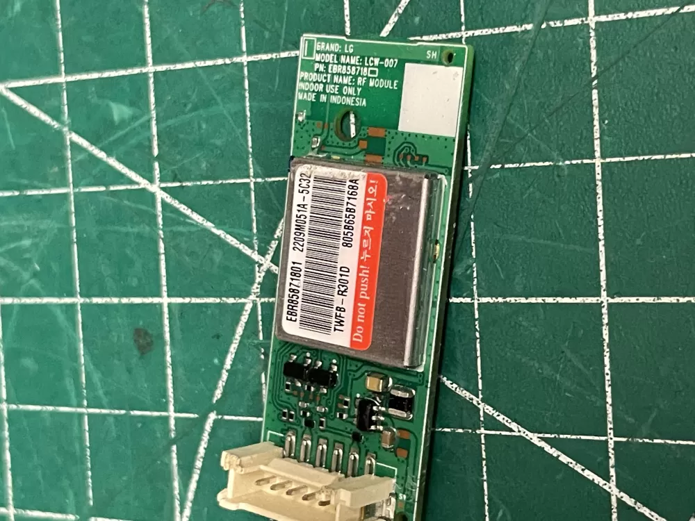 LG AGL75675201 EBR81815701 Dishwasher Control Panel AZ211959 | Wm2488