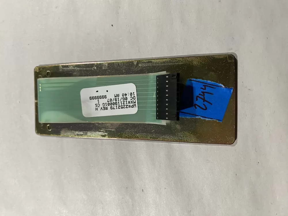 Whirlpool 2252179 Refrigerator Dispenser Panel AZ186377 | BK2744