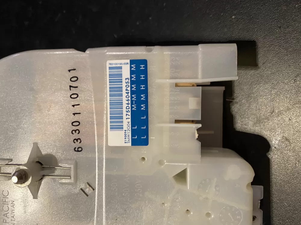 GE WH12X10527 175D6604P053 Washer Timer AZ25067 | BK22